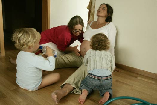 Aus der Praxis: W&auml;hrend der Geburt